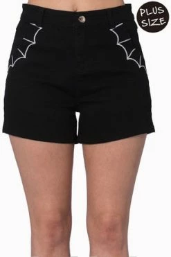 Banned Bell Tower Bat Shorts 9 Banned Bell Tower Bat Shorts -Voodoo Vixen shop bell tower bat shorts banned 5 300x