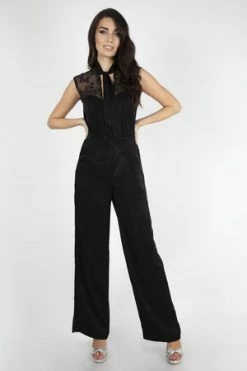 Voodoo Vixen Bianca Satin Jumpsuit
