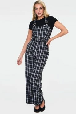 Voodoo Vixen Bloom Plaid Jumpsuit 7 Voodoo Vixen Bloom Plaid Jumpsuit -Voodoo Vixen shop bloom plaid jumpsuit jsa 5800 02.936 300x