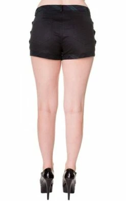 Banned Buckle Shorts -Voodoo Vixen shop buckle shorts banned 5 300x