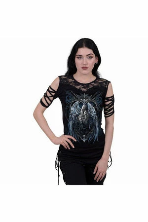 Spiral Caged Angel - Lace Shoulder Strap Sleeve 3 Spiral Caged Angel - Lace Shoulder Strap Sleeve - Image 3