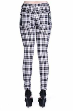Banned Check Skinny Jeans 12 Banned Check Skinny Jeans -Voodoo Vixen shop check skinny jeans banned 5 300x