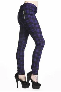 Banned Check Skinny Jeans 13 Banned Check Skinny Jeans -Voodoo Vixen shop check skinny jeans banned 6 300x