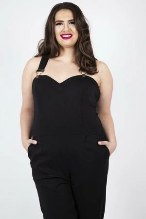 Voodoo Vixen Connie Fitted Capri Overalls 10 Voodoo Vixen Connie Fitted Capri Overalls - Image 10