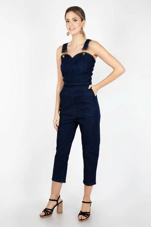Voodoo Vixen Connie Fitted Capri Overalls 11 Voodoo Vixen Connie Fitted Capri Overalls - Image 11