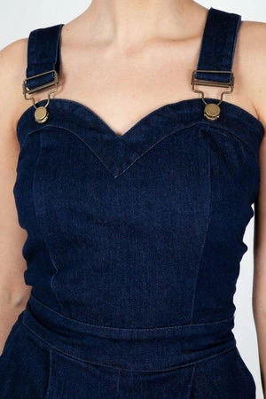 Voodoo Vixen Connie Fitted Capri Overalls 15 Voodoo Vixen Connie Fitted Capri Overalls - Image 15