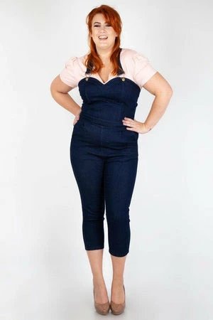 Voodoo Vixen Connie Fitted Capri Overalls 17 Voodoo Vixen Connie Fitted Capri Overalls - Image 17