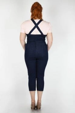 Voodoo Vixen Connie Fitted Capri Overalls 39 Voodoo Vixen Connie Fitted Capri Overalls -Voodoo Vixen shop connie fitted capri overalls voodoo vixen 18 300x
