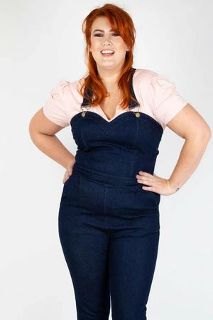 Voodoo Vixen Connie Fitted Capri Overalls 19 Voodoo Vixen Connie Fitted Capri Overalls - Image 19