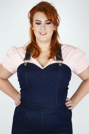 Voodoo Vixen Connie Fitted Capri Overalls 21 Voodoo Vixen Connie Fitted Capri Overalls - Image 21