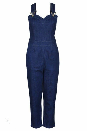 Voodoo Vixen Connie Fitted Capri Overalls 22 Voodoo Vixen Connie Fitted Capri Overalls - Image 22