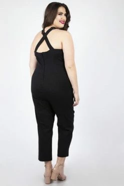 Voodoo Vixen Connie Fitted Capri Overalls 30 Voodoo Vixen Connie Fitted Capri Overalls -Voodoo Vixen shop connie fitted capri overalls voodoo vixen 9 300x