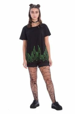 Banned Dark Flame Top 5 Banned Dark Flame Top -Voodoo Vixen shop dark flame top banned 3 300x