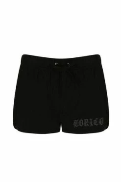 Toxico Death From Below Retro Shorts -Voodoo Vixen shop death from below retro shorts toxico 3 300x