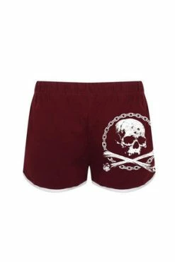 Toxico Death From Below Retro Shorts -Voodoo Vixen shop death from below retro shorts toxico 6 300x