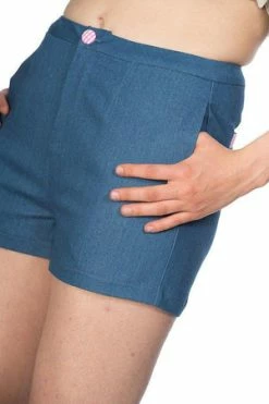 Banned Diner Days Shorts -Voodoo Vixen shop diner days shorts banned 4 300x