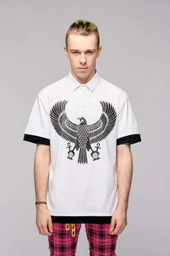 Long Clothing Eagle Polo Shirt – Unisex 6 Long Clothing Eagle Polo Shirt – Unisex -Voodoo Vixen shop eagle polo shirt unisex long clothing 3 300x