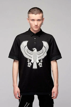 Long Clothing Eagle Polo Shirt – Unisex 1 Long Clothing Eagle Polo Shirt – Unisex