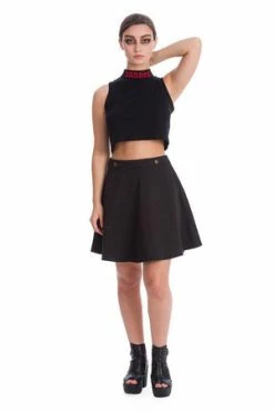 Banned End Of Time Jersey Top -Voodoo Vixen shop end of time jersey top banned 3 300x