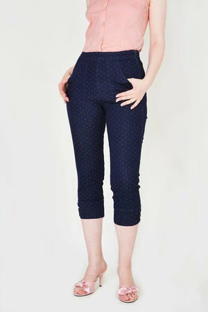 Voodoo Vixen Eva Denim Capri Pants 1 Voodoo Vixen Eva Denim Capri Pants