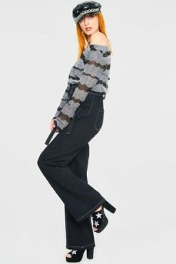 Jawbreaker Glam Rock 70s Jeans -Voodoo Vixen shop glam rock 70s jeans jawbreaker 4 300x