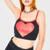 Jawbreaker Heart Throb Crop Top