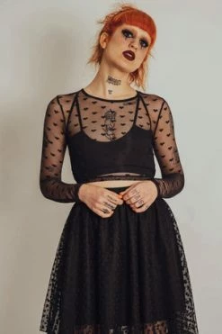 Jawbreaker Heartcore Crop Top