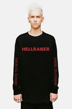 Long Clothing Hell Raiser Long Sleeve - Unisex -Voodoo Vixen shop hell raiser long sleeve unisex long clothing 300x
