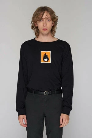 Long Clothing Highly Flammable Long Sleeve T-Shirt - Unisex 8 Long Clothing Highly Flammable Long Sleeve T-Shirt - Unisex - Image 8