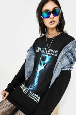 Long Clothing Infinite Terror - Unisex 8 Long Clothing Infinite Terror - Unisex -Voodoo Vixen shop infinite terror unisex long clothing 3 300x