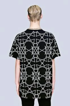 Long Clothing Infinity Black T-Shirt - Unisex -Voodoo Vixen shop infinity black t shirt unisex long clothing 3 300x