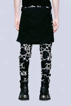 Long Clothing Infinity Clip Pants - Unisex -Voodoo Vixen shop infinity clip pants unisex long clothing 3 300x