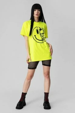 Long Clothing Killer Smiley - T-shirt - Unisex -Voodoo Vixen shop killer smiley t shirt unisex long clothing 3 300x