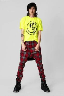 Long Clothing Killer Smiley - T-shirt - Unisex -Voodoo Vixen shop killer smiley t shirt unisex long clothing 4 300x