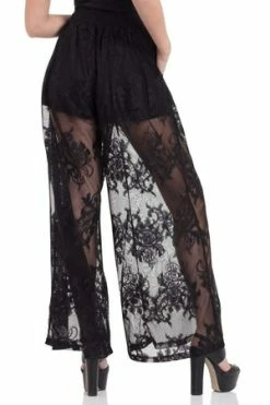 Jawbreaker Lace Me Trousers 12 Jawbreaker Lace Me Trousers -Voodoo Vixen shop lace me trousers jawbreaker 5 300x