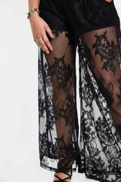 Jawbreaker Lace Me Trousers 13 Jawbreaker Lace Me Trousers -Voodoo Vixen shop lace me trousers jawbreaker 6 300x