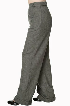 Banned Lady Luck Wide Leg Trouser 3 Banned Lady Luck Wide Leg Trouser - Image 3