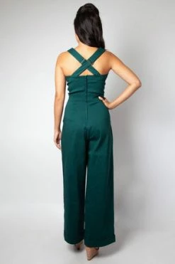 Voodoo Vixen Lelani Green Wide Leg Overalls 9 Voodoo Vixen Lelani Green Wide Leg Overalls -Voodoo Vixen shop lelani green wide leg overalls voodoo vixen 4 300x