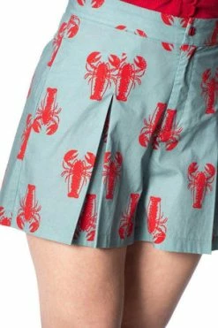 Banned Lobster Love Shorts -Voodoo Vixen shop lobster love shorts banned 3 300x