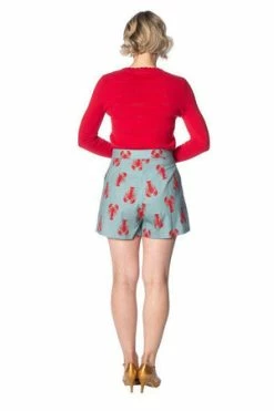 Banned Lobster Love Shorts -Voodoo Vixen shop lobster love shorts banned 5 300x