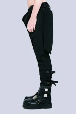Long Clothing Long X Orphanage Black Clip Pants - Unisex