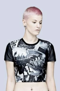 Long Clothing Long X Pussykrew Crop Top