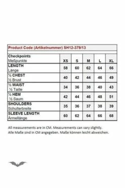 Queen Of Darkness Longsleeve Top With See-Through Parts -Voodoo Vixen shop longsleeve top with see through parts queen of darkness 6 300x