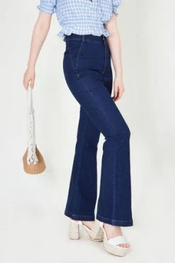 Voodoo Vixen Loretta High Waisted Bell Bottom Trousers -Voodoo Vixen shop loretta high waisted bell bottom trousers voodoo vixen 3 300x