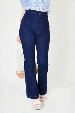 Voodoo Vixen Loretta High Waisted Bell Bottom Trousers