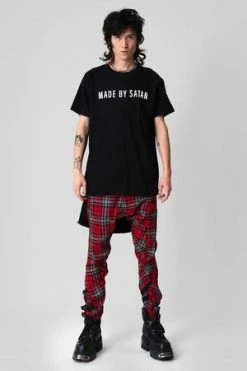 Long Clothing Made By Satan - T-shirt - Unisex -Voodoo Vixen shop made by satan t shirt unisex long clothing 4 300x