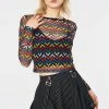 Jawbreaker Mix TaPe Mesh Top