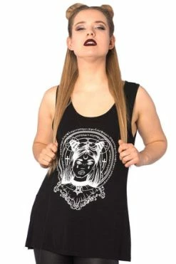 Banned Mystic Chic Pentagram Top -Voodoo Vixen shop mystic chic pentagram top banned 3 300x