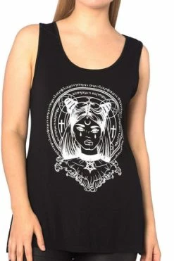 Banned Mystic Chic Pentagram Top -Voodoo Vixen shop mystic chic pentagram top banned 4 300x