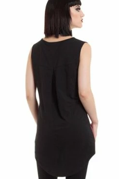 Jawbreaker No Evil Creepy Cats Ombre Top -Voodoo Vixen shop no evil creepy cats ombre top jawbreaker 5 300x